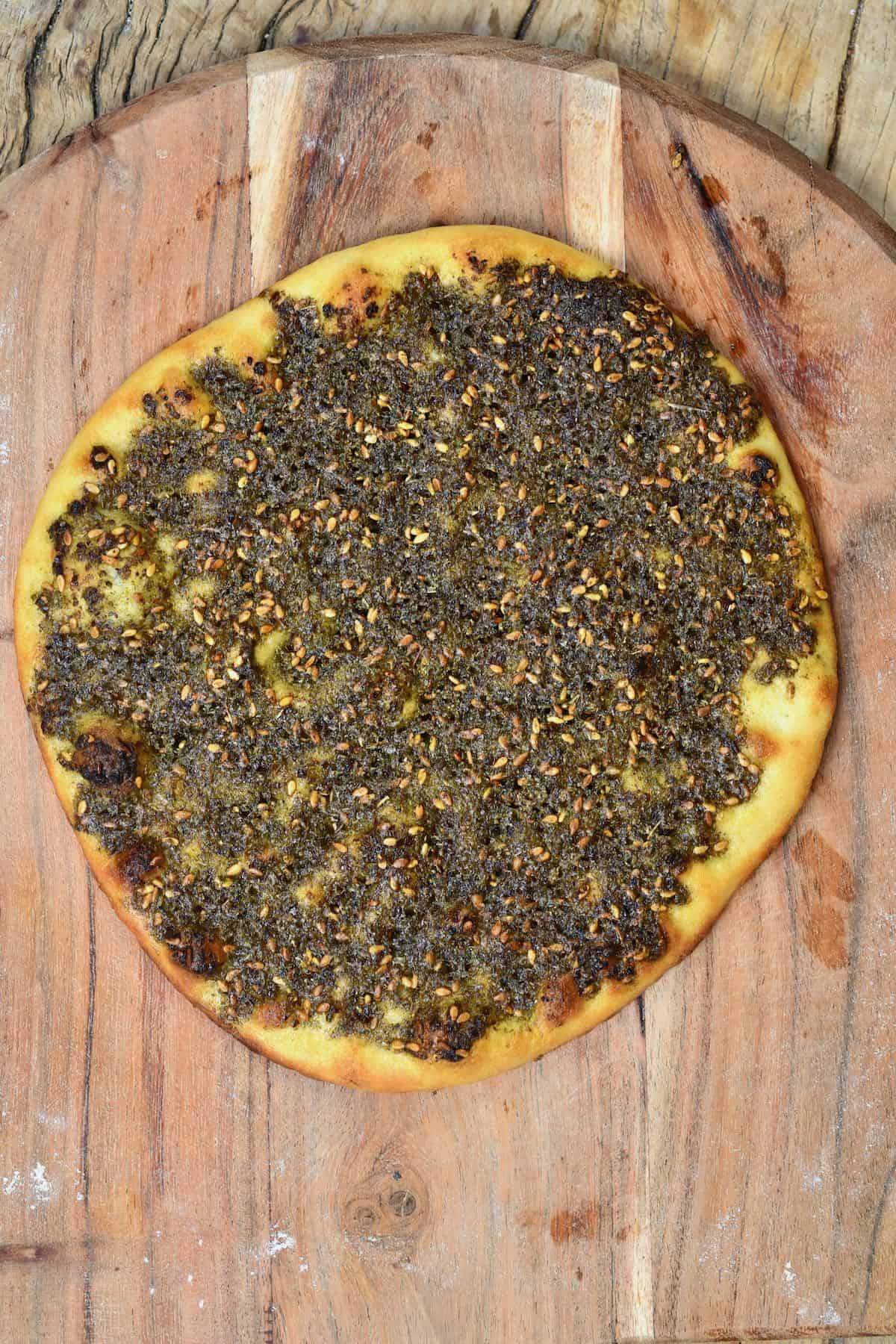 منقوشة زعتر