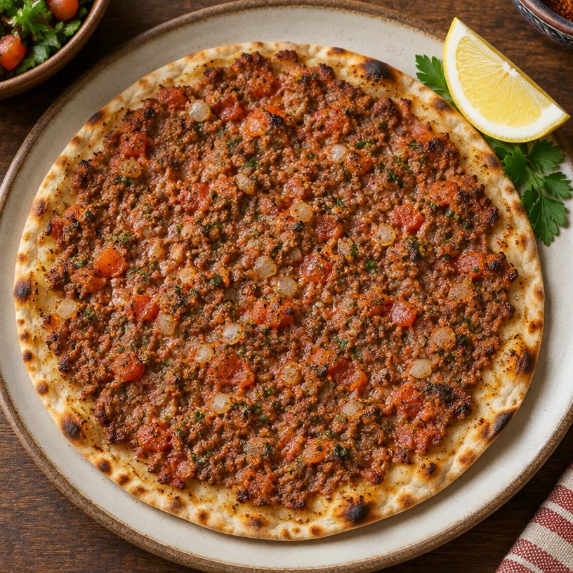 لحم بعجين